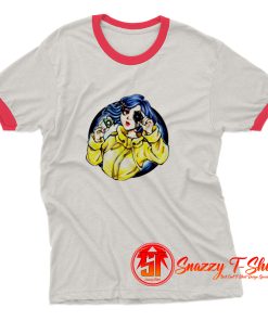 Coraline cartoon Ringer Tee