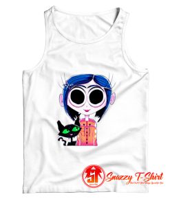 Coraline with her cat Tank Top