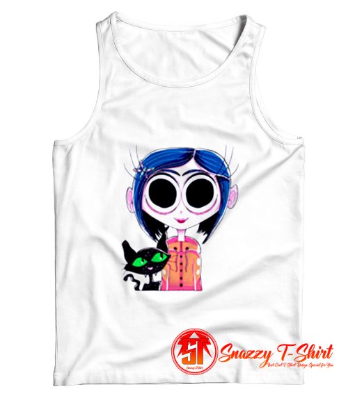 Coraline with her cat Tank Top