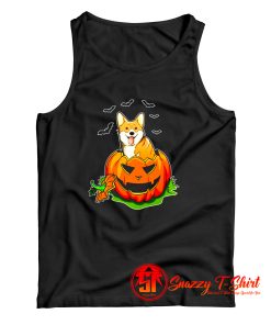 Corgi Dog Lovers Pumpkin Tank Top