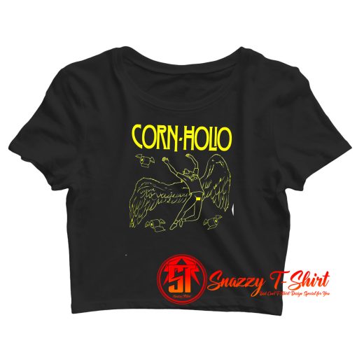 Corn Holio Wings Crop Top Shirt