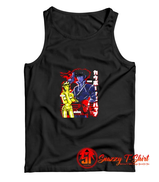 Cowboy Bebop Team Funny Anime Retro 80s Tank Top