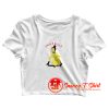 Crack Kills Bart Simpson Funny Crop Top Shirt