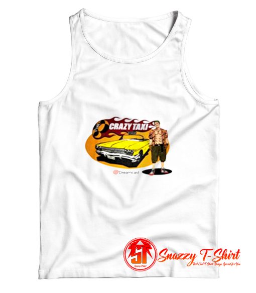 Crazy Taxi Sega Dreamcast Throwback Tank Top