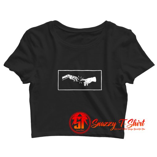 Creation hands Aesthetic Crop Top Shirt