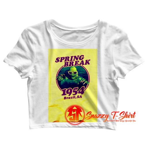 Creature The Black Lagoon Spring Break Crop Top Shirt