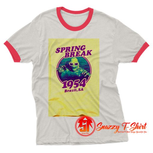 Creature The Black Lagoon Spring Break Ringer Tee