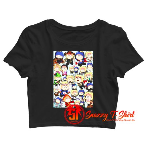 Crimson dawn characters Crop Top Shirt