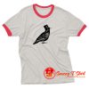 Crow Hat Mens White Ringer Tee