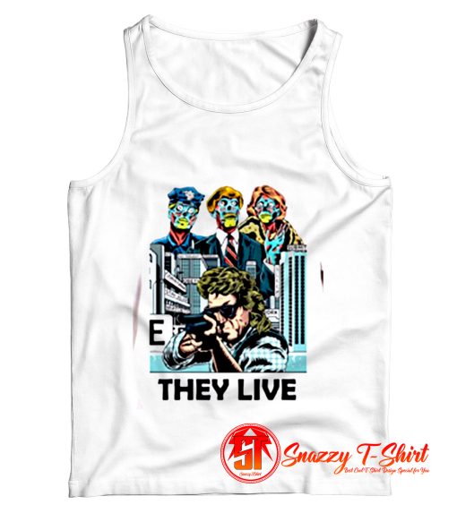 Cult Sci Fi Thiriller They Live Tank Top