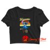 Custom Awesome Since 1980 Stitch Crop Top Shirt