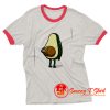 Cute Avocado Beer Belly Ringer Tee