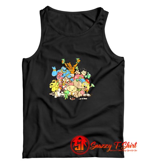 Cute DGK Cartoon Say No To Drugs Tank Top