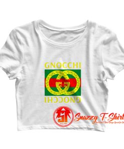 Cute Gnocchi Crop Top Shirt