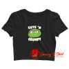 Cute Grumpy Crop Top Shirt