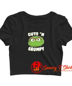 Cute Grumpy Crop Top Shirt