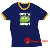 Cute Grumpy Ringer Tee