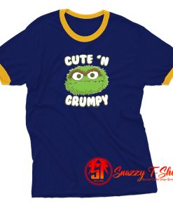 Cute Grumpy Ringer Tee