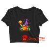 Cute Matching Gnome Witch Lovers Birthday Shirt Scary Pumpkin Halloween Day Design Crop Top Shirt