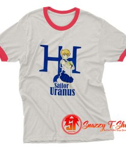 Cute Sailor Moon Uranus Logo Ringer Tee