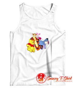 Cute Winnie The Pooh And His Friends Tank Top