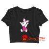 Cute Winnie The Pooh Piglet Cartoon Crop Top Shirt