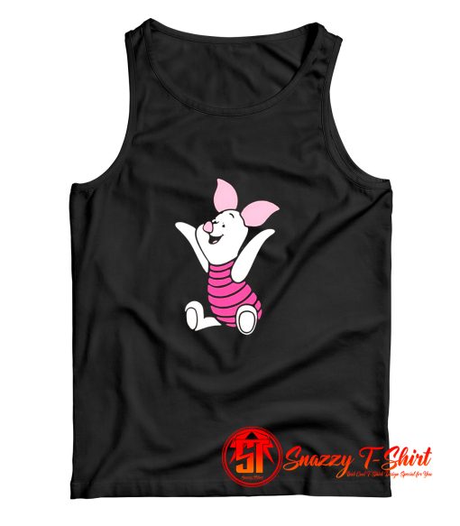 Cute Winnie The Pooh Piglet Cartoon Tank Top