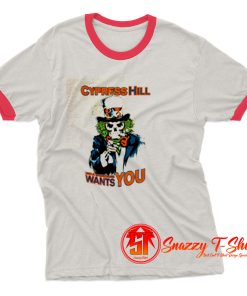 Cypress Hill Wants You Heather Ringer Tee