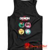 DEMON SLAYER KIMETSU NO YAIBA ALL CHARACTERS Tank Top