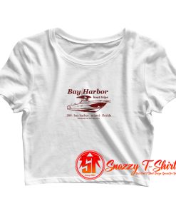 DEXTER Bay Harbor Boat Trips Crop Top Shirt