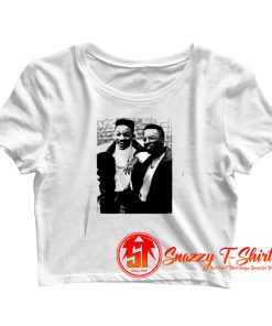 DJ Jazzy Jeff and Fresh Prince Will Smith Photo Crop Top Shirt