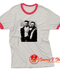 DJ Jazzy Jeff and Fresh Prince Will Smith Photo Ringer Tee