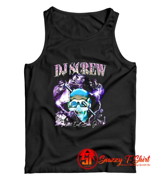 DJ Screw Vintage 90s Inspired Rap Tank Top