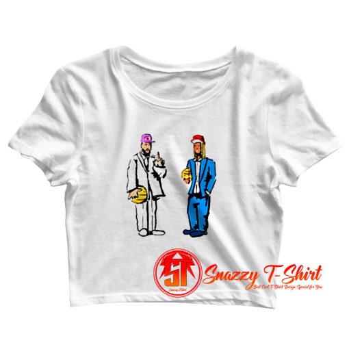 DRAKE LIL DURK Crop Top Shirt