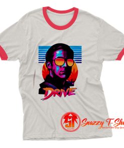 DRIVE Bike Cult Movie Ringer Tee