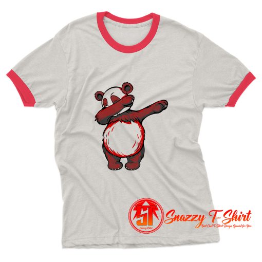 Dabbing Panda Ringer Tee