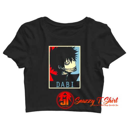 Dabi Anime Crop Top Shirt