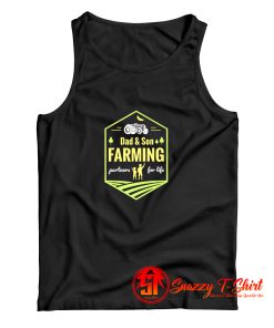 Dad and Son Farming Partners For Life Farming Tank Top