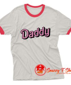 Daddy Pink Ringer Tee