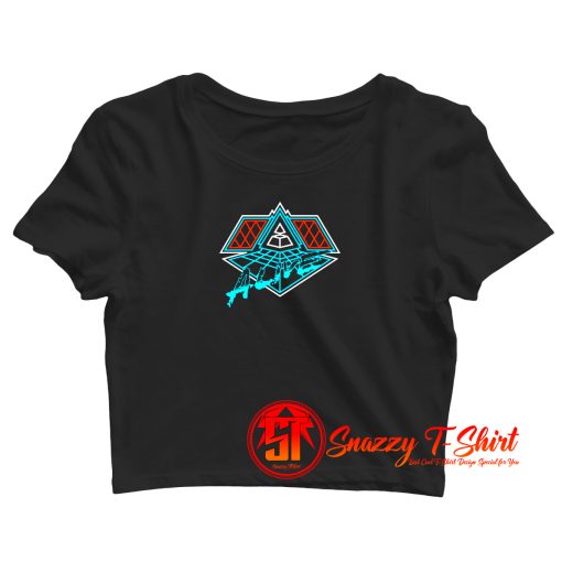 Daft Punk Alive 1997 Funny Vintage Crop Top Shirt