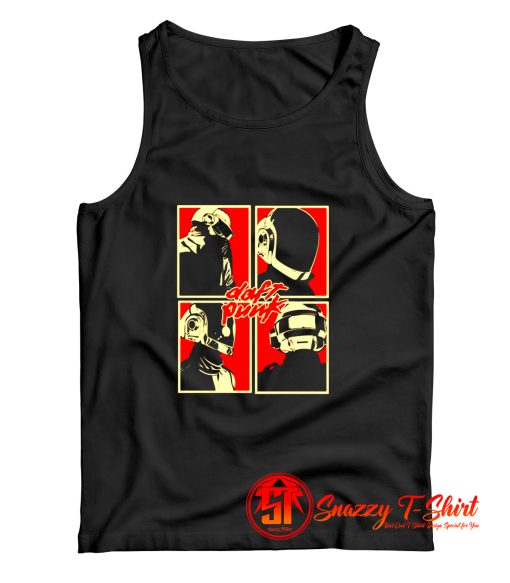 Daft Punk Artwork Tank Top