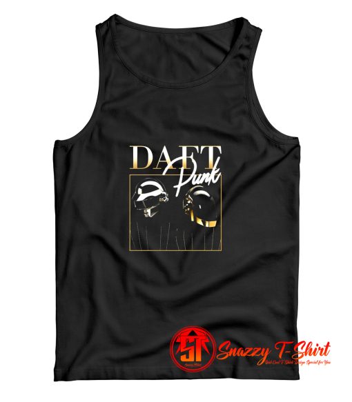 Daft Punk Rapper Homage 90S Retro Vintage Tank Top