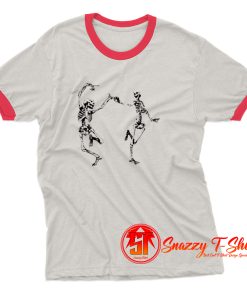 Dancing Skeletons Ringer Tee