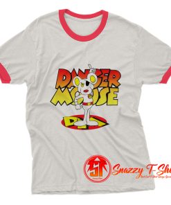 Danger Mouse Cartoon Ringer Tee