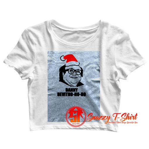 Danny Devito Ho Ho Ho Christmas Crop Top Shirt