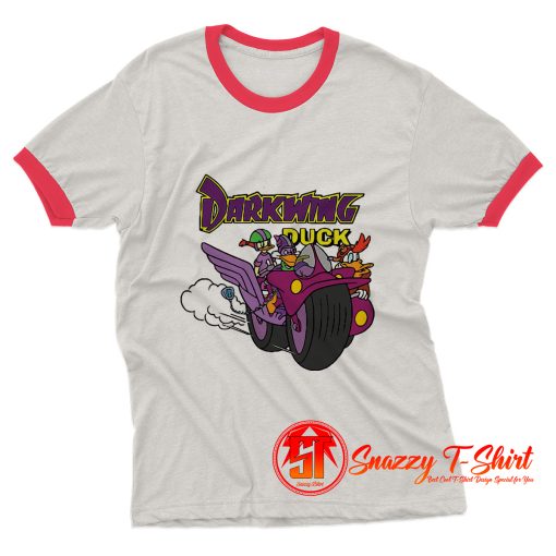 Darkwing Duck Moto Ringer Tee