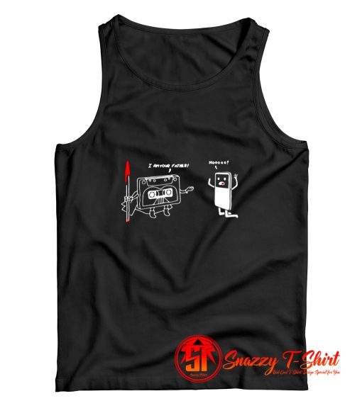 Darth Cassette Tape Tank Top