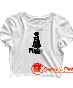 Darth Vader The Funk Awakens Daft Punk Parody Crop Top Shirt