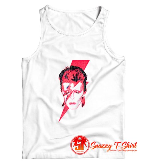 David Bowie Aladdin Sane Rock Album Tank Top