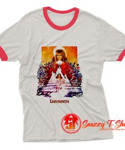 David Bowie Labyrinth Ringer Tee